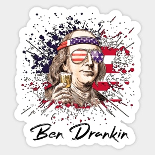 Ben Drankin Sticker